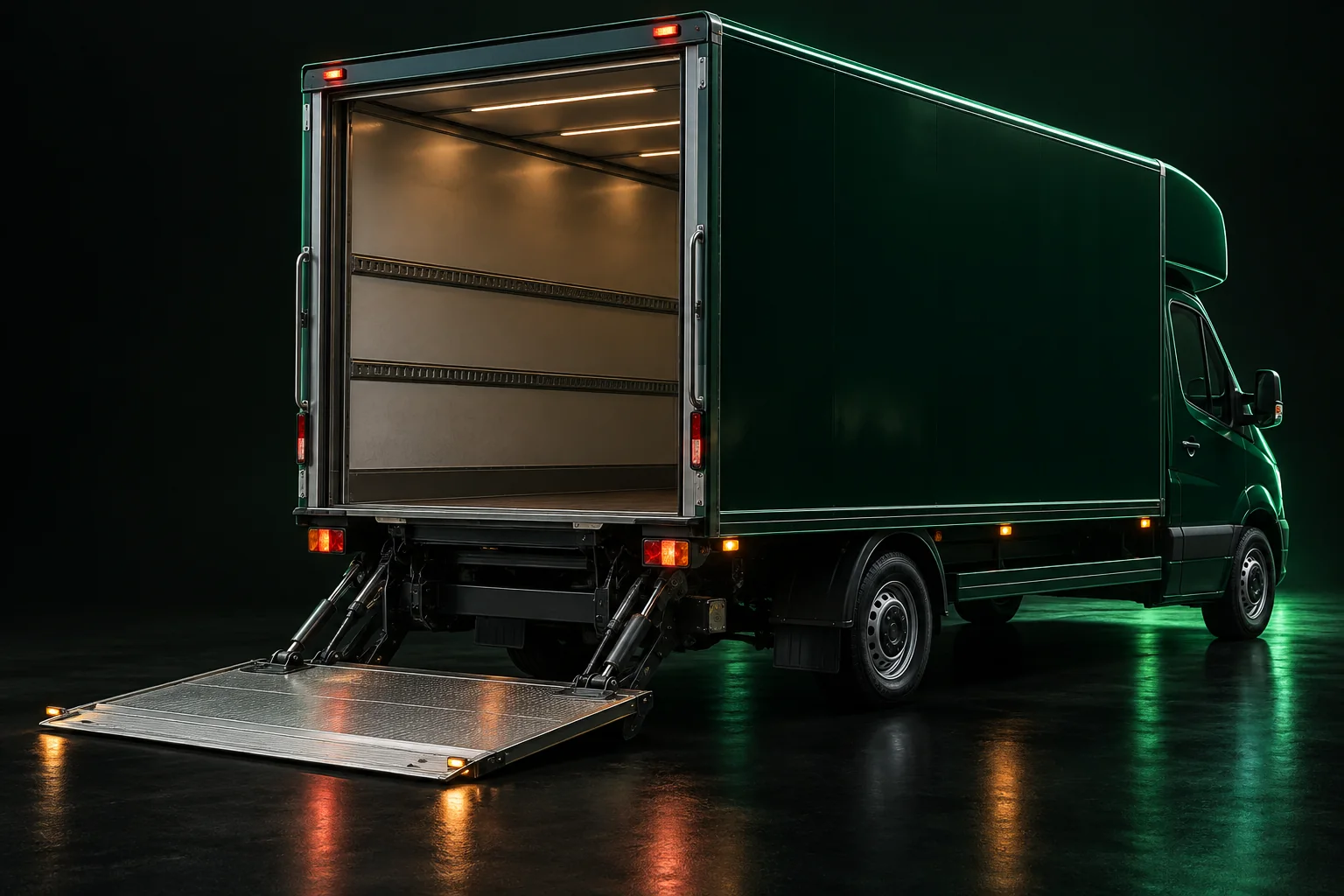 Illustration: Luton with tail lift