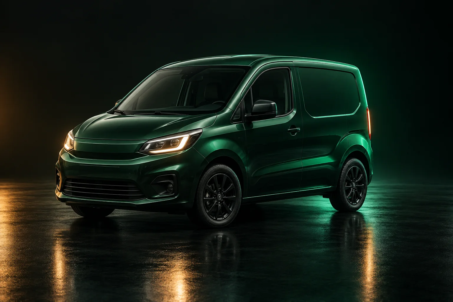 Illustration: Small van