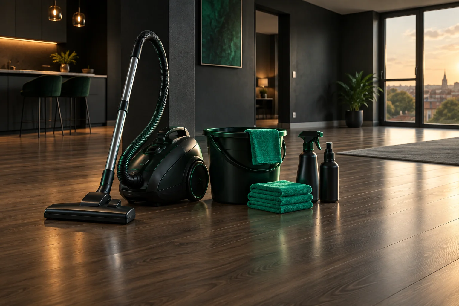Illustration for Moving-related cleaning